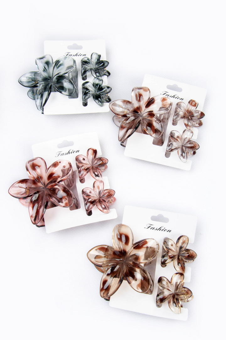 Набір крабиків "Гавайська Квітка" (3шт)